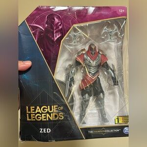 ZED - Spin Master League of Legends action figure, original box (not pristine)
